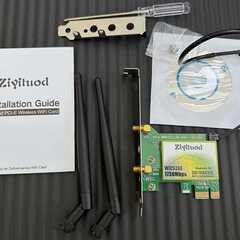 Wifi無線LANカード Ziyituod Bluetooth4...