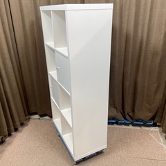 【引取先決定】IKEA KALLAX/カラックス カラーボックス 収納棚 4段×2列 イケアの画像