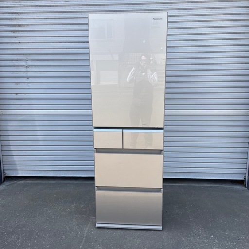 パナソニック 冷蔵庫 NR-E412PVL-N 406L 2017年製