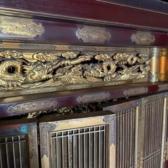【制約済み】金色装飾・仏壇(お精抜き済み)の画像