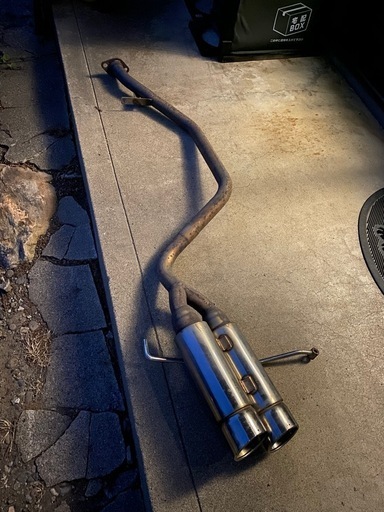 JB23社外マフラー