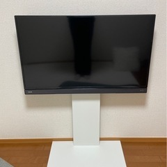 40インチテレビ、立て掛けテレビスタンド
の画像