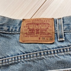 リーバイス　デニム　リメイクショートパンツの画像