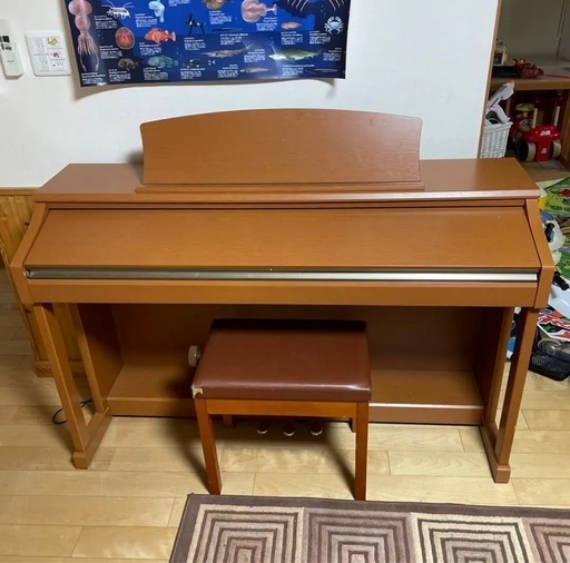 売れました！KAWAI 電子ピアノ 88鍵 ブラウン 椅子付き