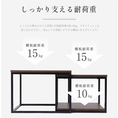 12日まで20%offテーブル2点セットの画像