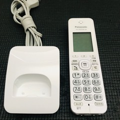 Panasonic　パナソニック　デジタルコードレス電話機　子機セットの画像