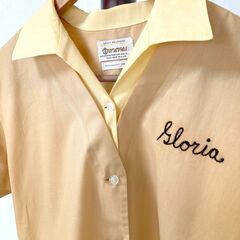 ボーリングシャツ　ビンテージの画像