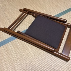 ニトリ　折りたたみイスの画像