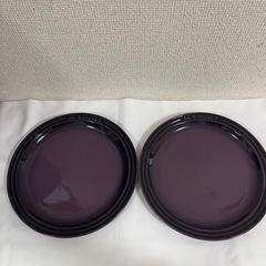 ル・クルーゼ　お皿2枚セットの画像