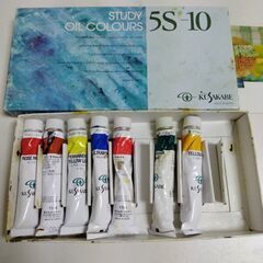 【無償・無料】油絵関連の画材（絵具、キャンバス、紙パレット、パレ...