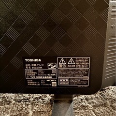 TOSHIBA REGZA 65インチ  テレビの画像