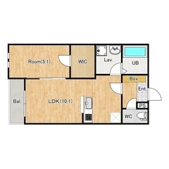 🏢安心の叶えRoom✨『1LDK』入間市東藤沢✨敷金礼金無料💰✨...