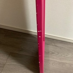 🌟ピンクの全身鏡／スタンドミラー（MSC-M300）幅30×高150cm🌟の画像