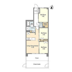 🏢安心の叶えRoom✨『3LDK』川口市西青木✨敷金礼金無料💰✨...
