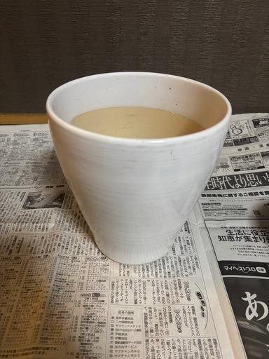 陶器植木鉢② (TO) 小倉の生活雑貨の中古あげます・譲ります