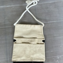 【未使用品】帆布製 布製釘袋 杉綾織帆布 収納