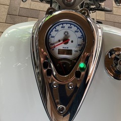 予備検査付き！YAMAHA ドラックスター400 VH01J 2003年式　イモビライザー付き　ETC装着　オールペイント　油脂類交換　サイドバック付きの画像