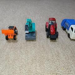 トミカ ミニカー 4台 おまけ付きの画像