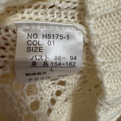 サマーニット(L)の画像