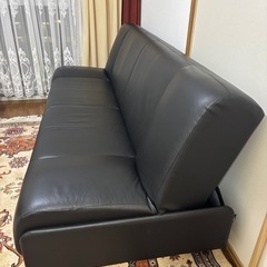 フランスソファーベット  本革