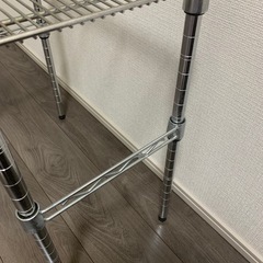🌟アイリスオーヤマのメタルラック（1段・コンパクトサイズ）お譲りします🌟の画像
