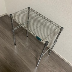 🌟アイリスオーヤマのメタルラック（1段・コンパクトサイズ）お譲りします🌟の画像