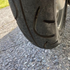 実働車！フロントタイヤ新品！ジョグ！の画像