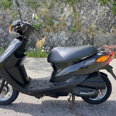 実働車！フロントタイヤ新品！ジョグ！の画像