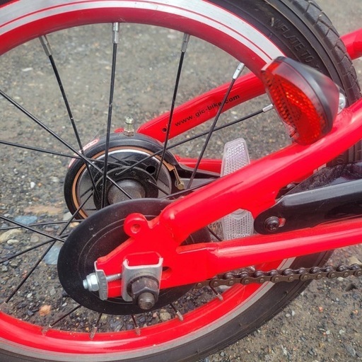 【予約販売品】 FERRARI フェラーリ 大通の (焼き鳥君) 子ども用自転車16インチ 自転車本体