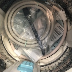 NO B183 🌈福岡市内配送設置無料✨🌈日立 タテ型洗濯乾燥機 ビートウォッシュ 洗濯8kg/洗濯~乾燥4.5kg 本体幅57cm BW-DV80E W ホワイト　2020年 の画像