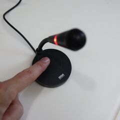 SANWAのUSBマイク MM-MCU03BKの画像
