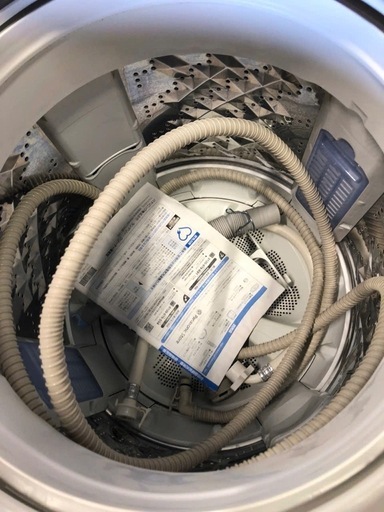 NO B181 ?福岡市内配送設置無料✨?NA-FA100H3-N 全自動洗濯機 シャンパン [洗濯10.0kg /乾燥機能無 /上開