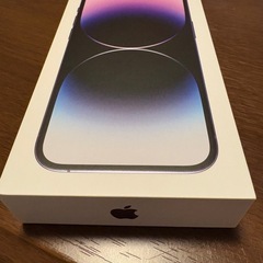 【お取引中】iPhone14Pro(ディープパープル )純正箱、ケーブルの画像