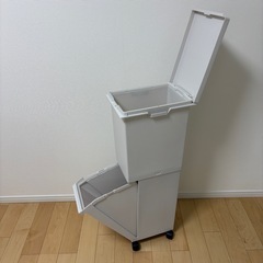 ◉２段ゴミ箱　の画像