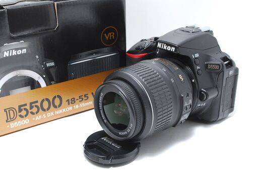 タッチ操作とバリアングル！Nikon D5500 美品 WiFi搭載