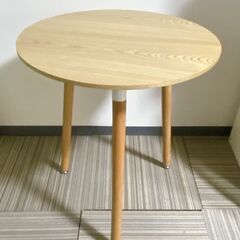 M419 丸テーブル カフェテーブル ダイニングテーブ ナチュラル