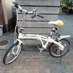 (HG-599)中古【折りたたみ自転車】