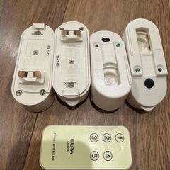 ライティングレール用アダプターとリモコン