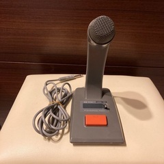 TOA 呼出案内用マイクロホン  卓上型マイク600Ω 不平衡 ホーンプラグ付 PM-660の画像