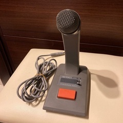 TOA 呼出案内用マイクロホン  卓上型マイク600Ω 不平衡 ホーンプラグ付 PM-660の画像
