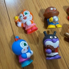 ♡美品♡  アンパンマン　指人形　おもちゃ　ソフビの画像