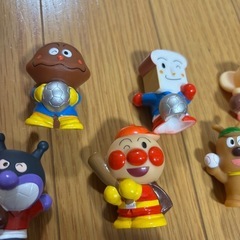 ♡美品♡  アンパンマン　指人形　おもちゃ　ソフビの画像