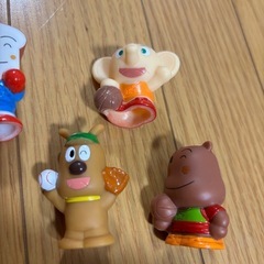 ♡美品♡  アンパンマン　指人形　おもちゃ　ソフビの画像