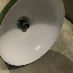 グリーン　ランプシェード