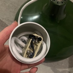 グリーン　ランプシェードの画像