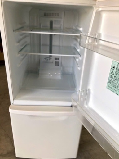 NO B172 ?福岡市内配送設置無料✨?パナソニック 冷蔵庫 2ドア 138L マットバニラホワイト NR-B14BW-W 2019