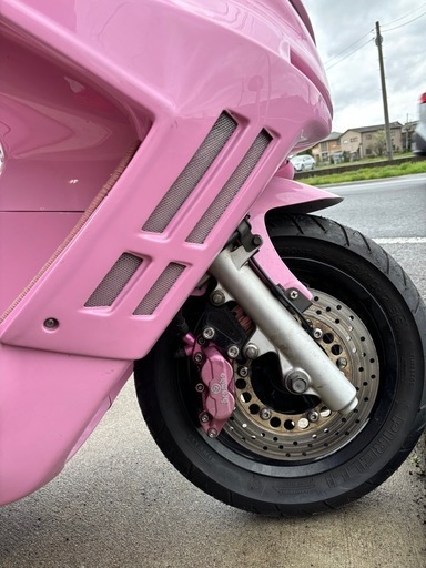 マジェスティc マジェ250 ビックスクーターピンクフルカスタムさくら色