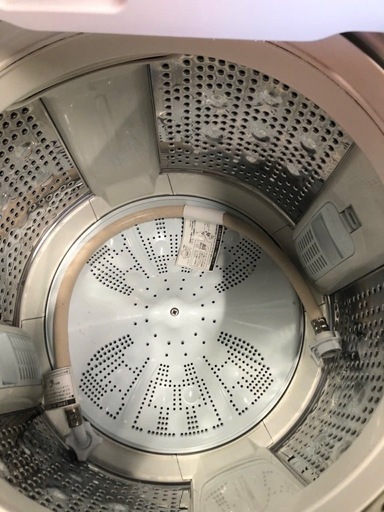 NO B170 ?福岡市内配送設置無料✨?日立 全自動洗濯機 9kg シルバー ビートウォッシュ BW-V90E S 洗剤セレクト 大