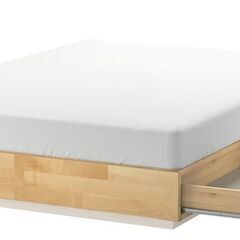  IKEA MANDAL Bed マンダール　ダブルベッド