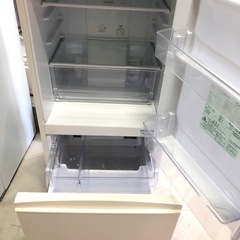NO B166 🌈福岡市内配送設置無料✨🌈AQR-16H-W 冷蔵庫 ミルク [157L /2ドア /右開きタイプ]の画像